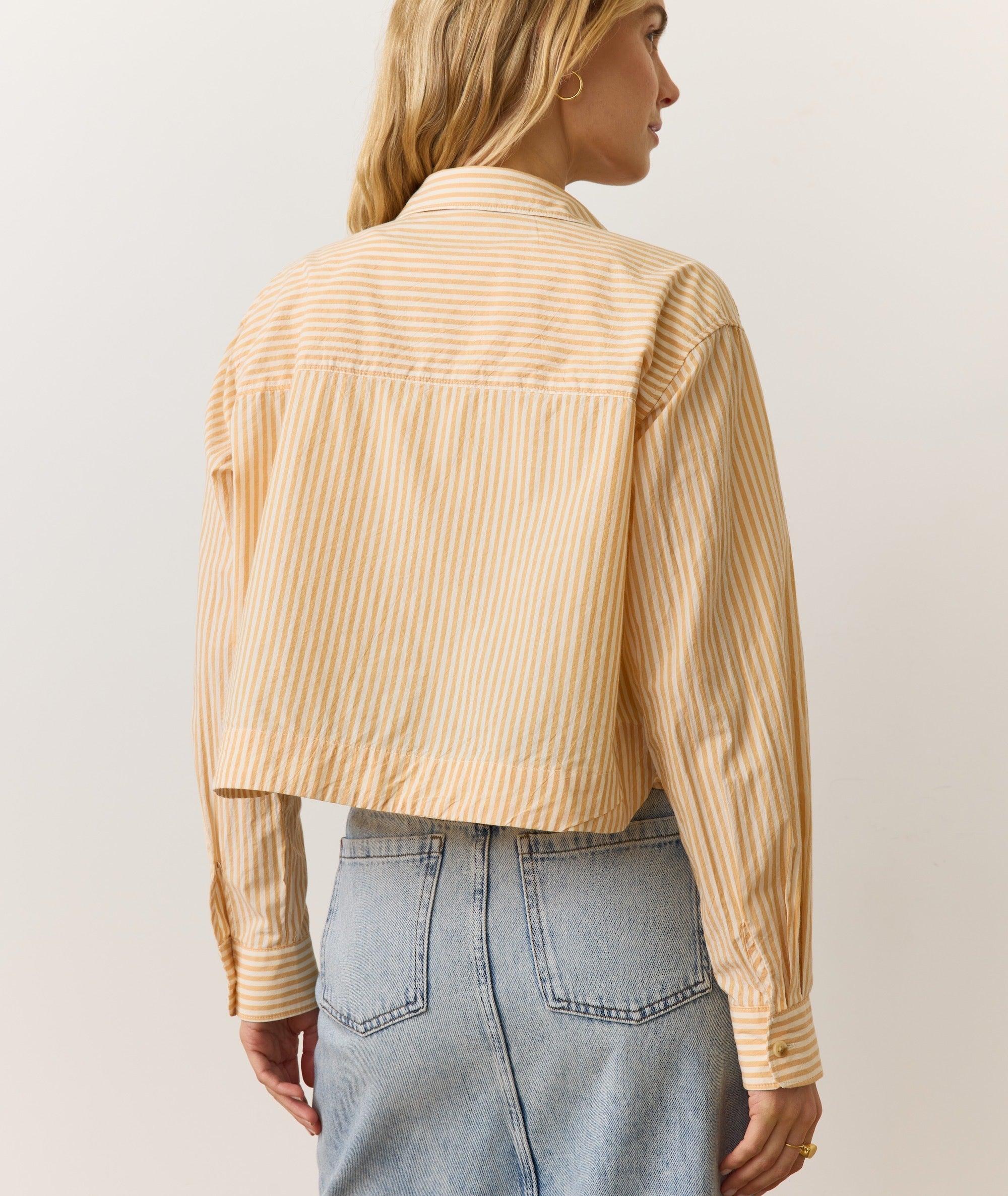 Gracey Oversized Shirt in Cali Poplin Product Image