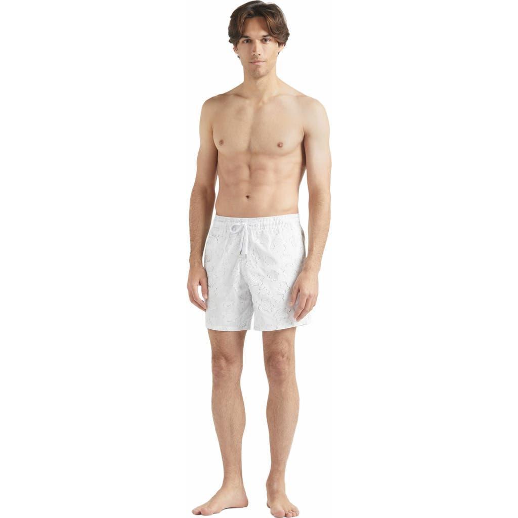 Vilebrequin Men's Jacquard Ronde des Tortues Swim Trunks Product Image