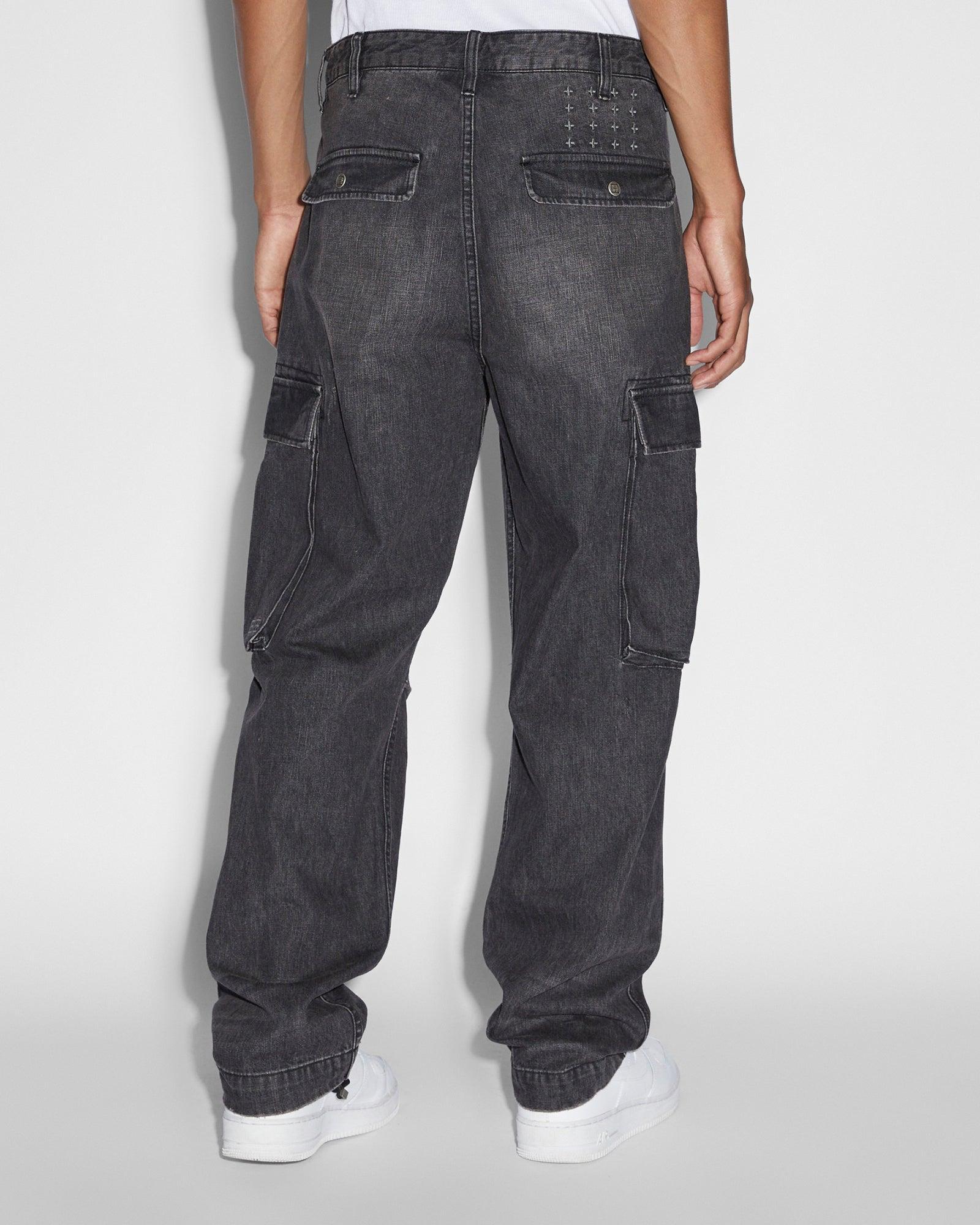 RIOT CARGO PANT FADED BLACK Male Product Image