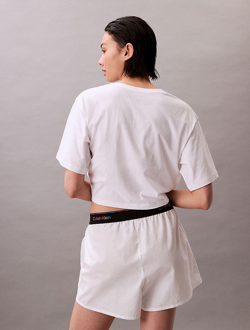 Pride Logo Poplin Sleep Short Product Image