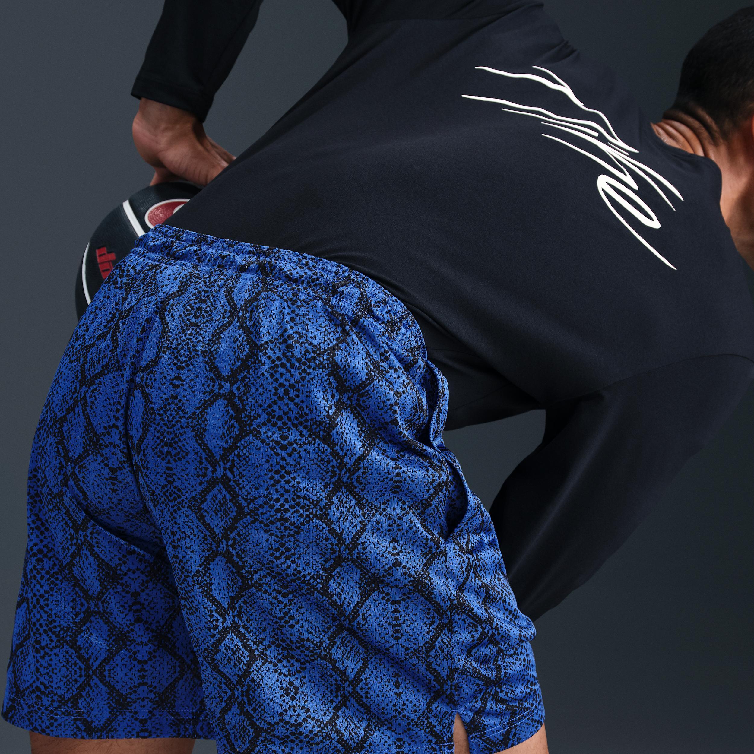 Mens Nike Basketball Snakeskin Graphic 5 Mesh Shorts Product Image