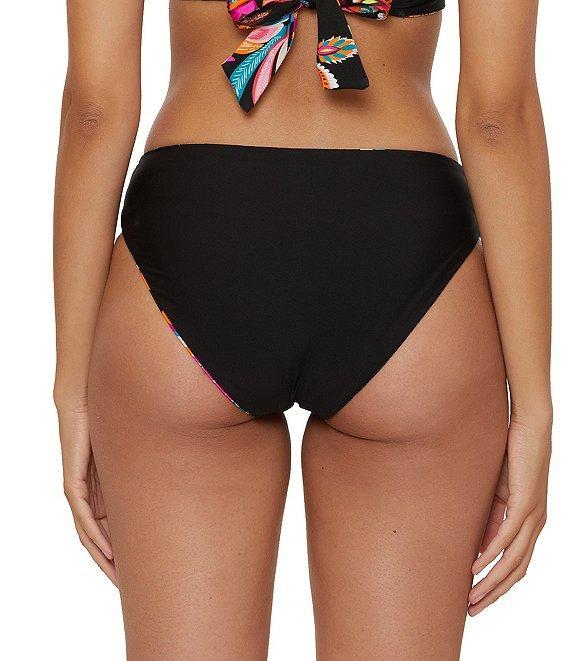 Trina Turk Luminary Printed Reversible Hipster Swim Bottom Product Image