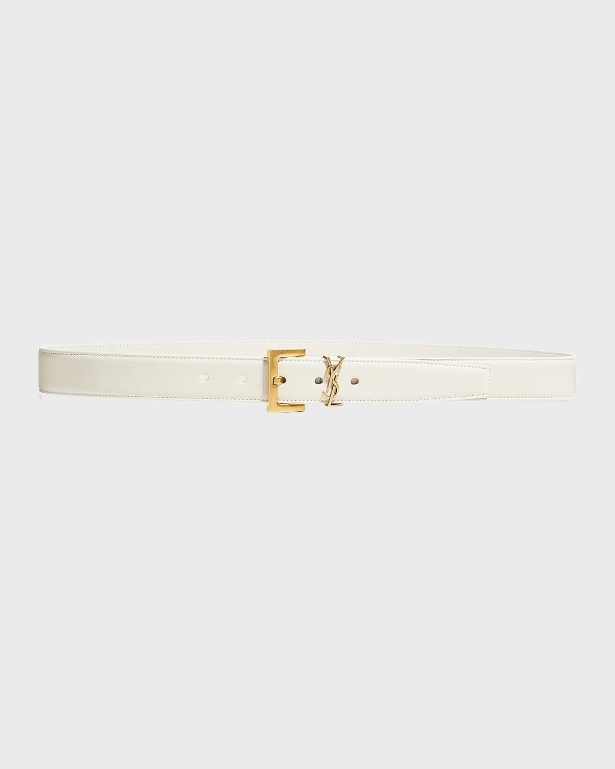 Box Laque YSL Leather Belt Product Image