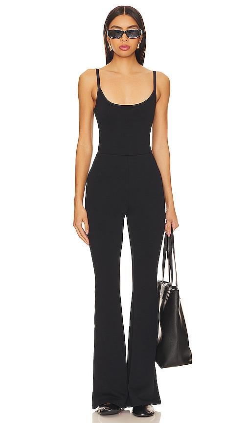 Compression Terry Scoop Jumpsuit Good American Product Image