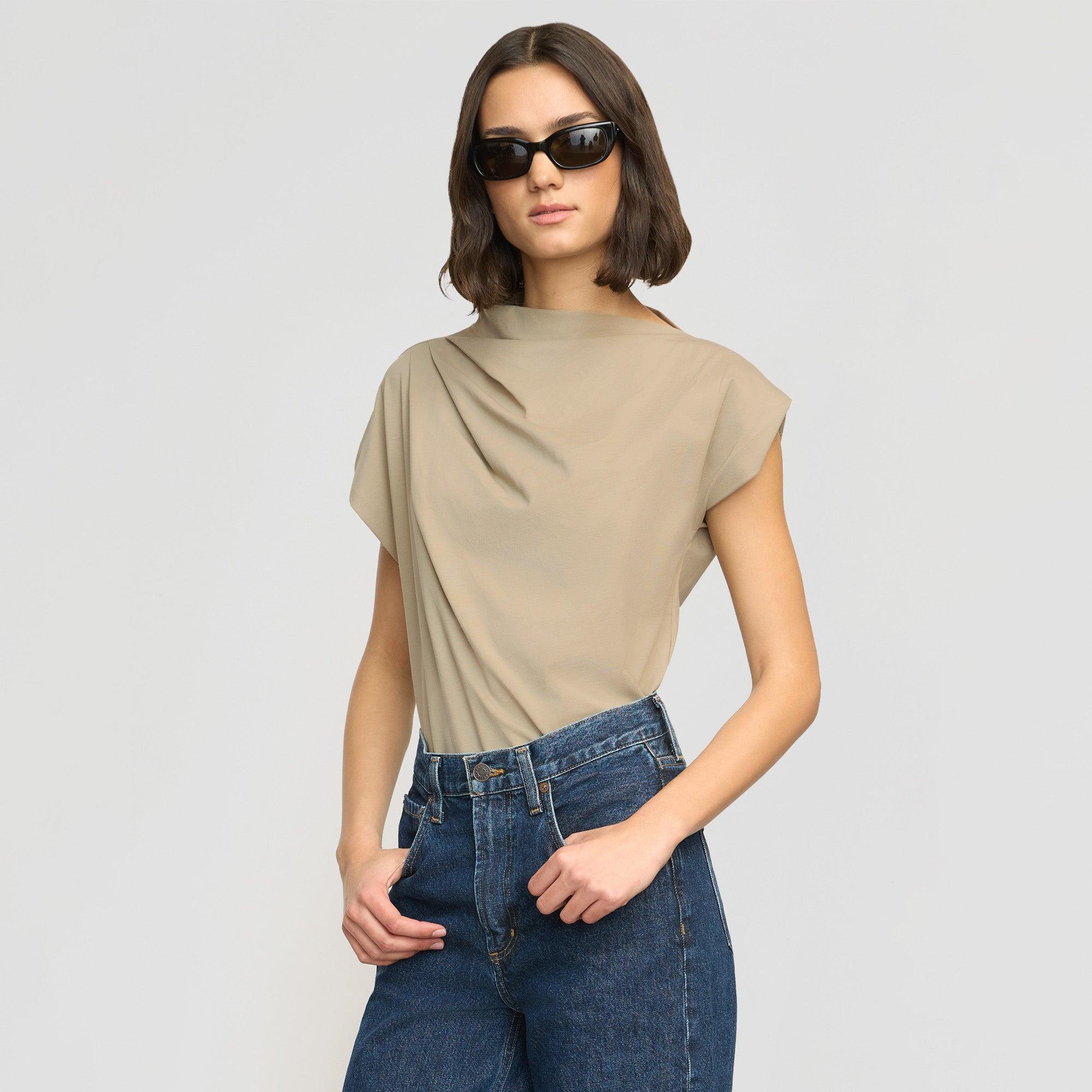 Kenny Asymmetric-Neck Tee Product Image