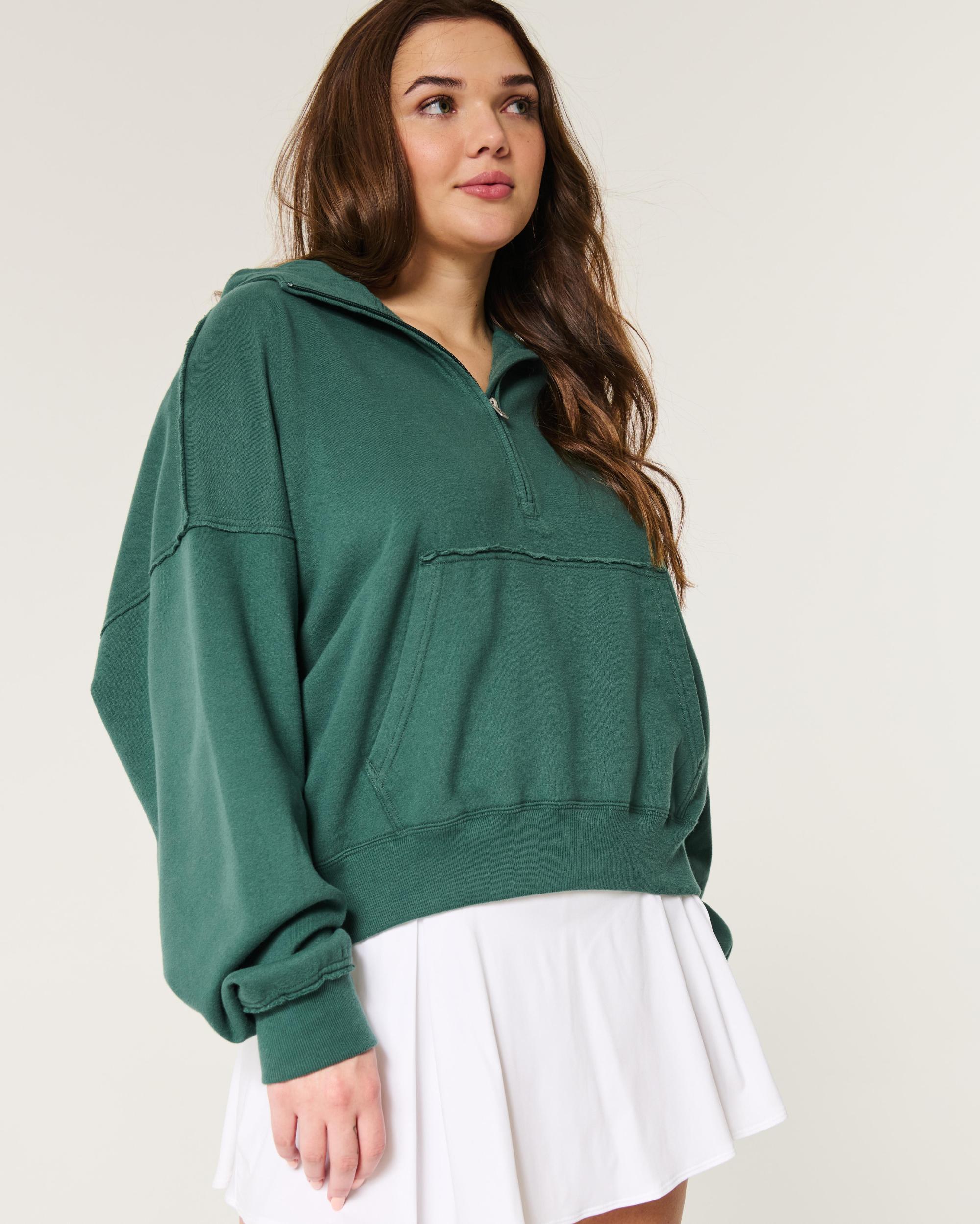 Easy Half-Zip Hoodie Product Image