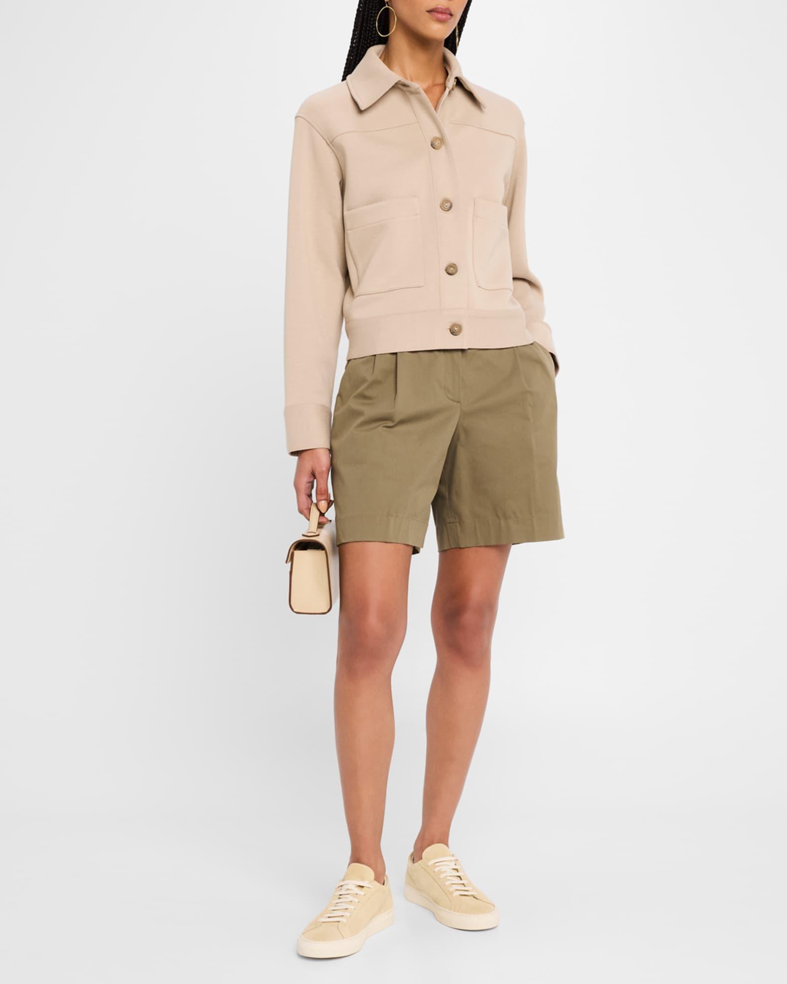 Cropped Patch Pocket Jacket Product Image