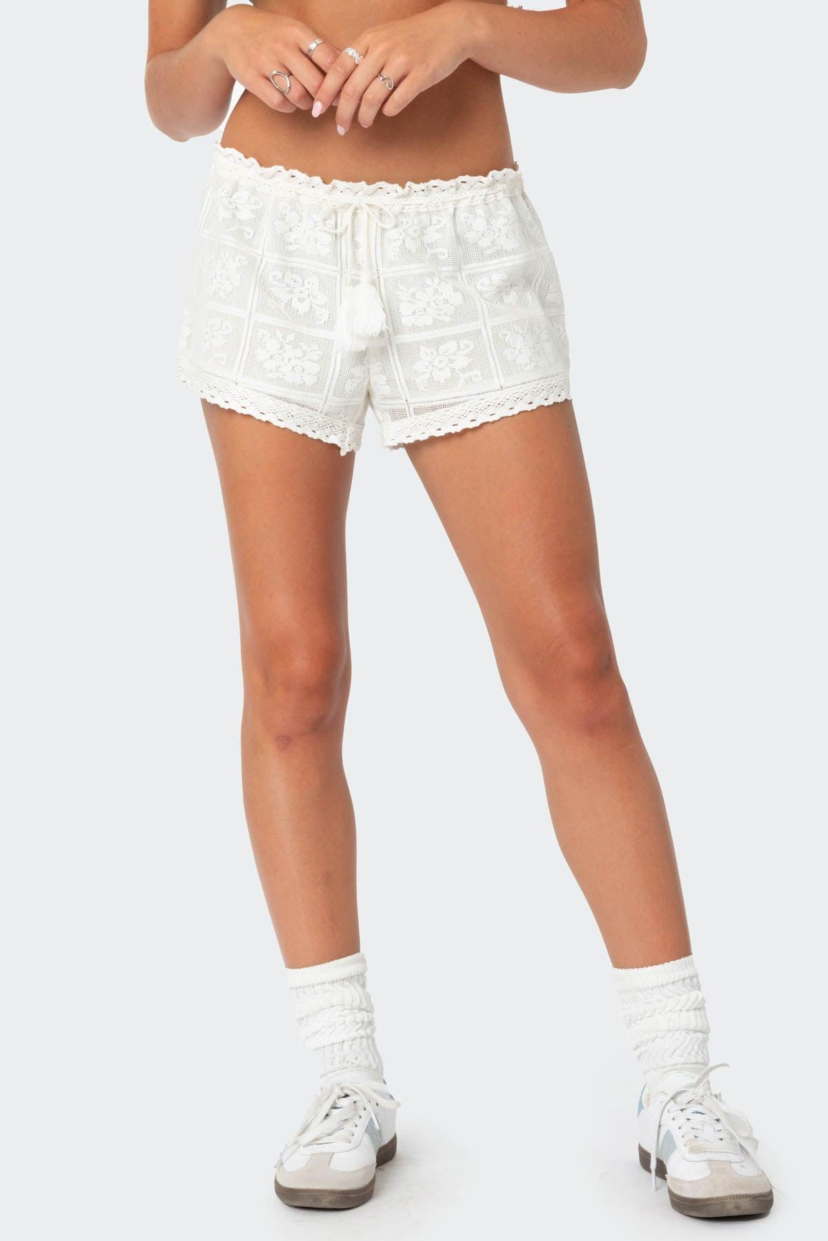 Needlepoint Lacey Shorts Product Image