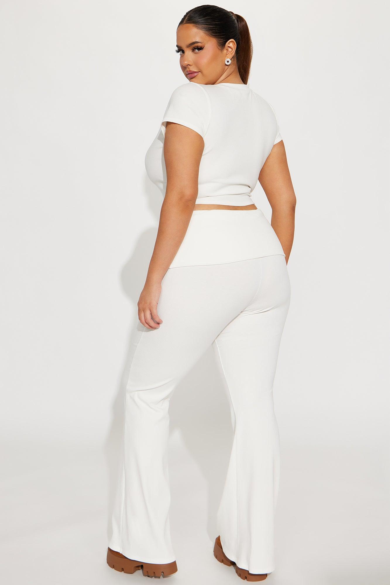 Tamara Snatched Pant Set - Off White Product Image