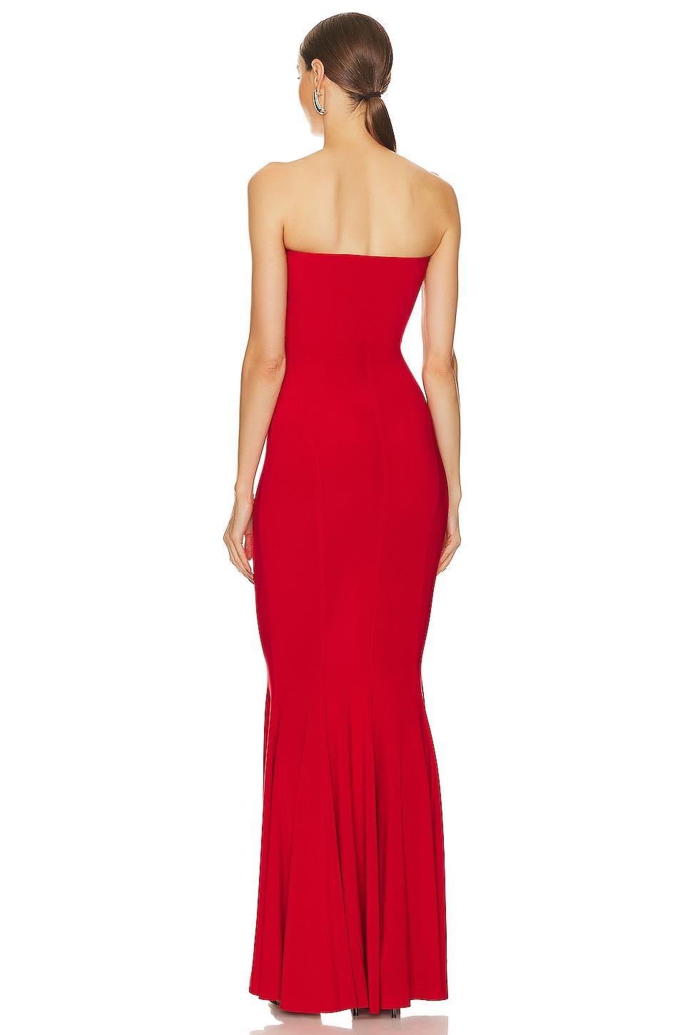 Strapless Fishtail Gown Norma Kamali Product Image