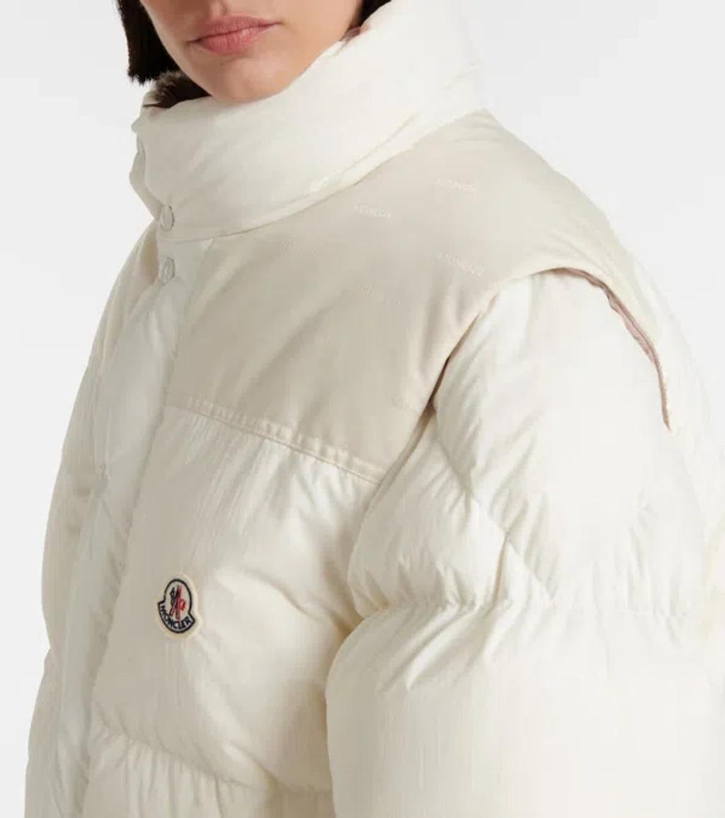 MONCLER Convertible Reversible Jacket In Neutrals Product Image