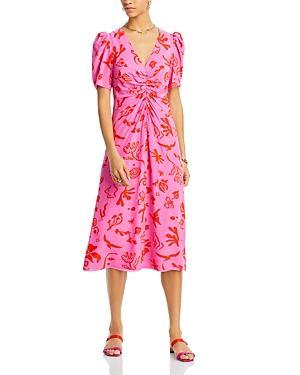 Womens Maci Printed Midi-Dress Dress Product Image