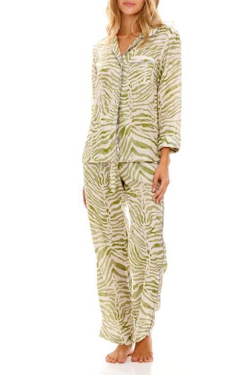 Womens Blissful Journey Emma Two-Piece Pajama Set Product Image