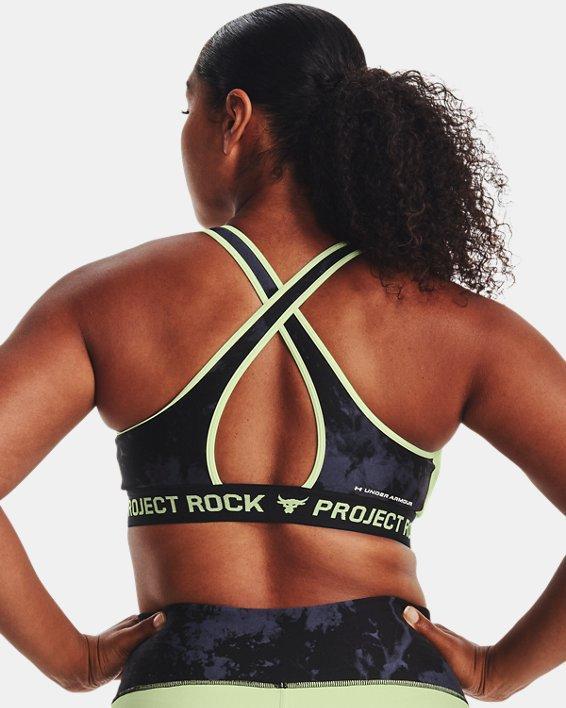 Women's Project Rock Crossback Printed Sports Bra Product Image