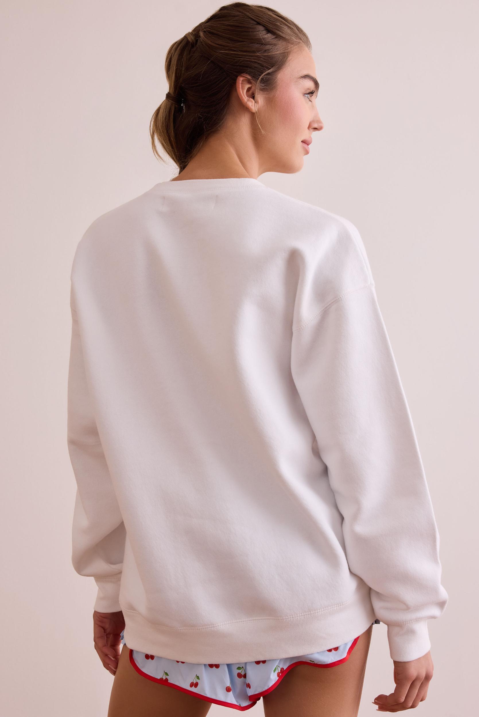 Stitched With Love Crewneck Product Image