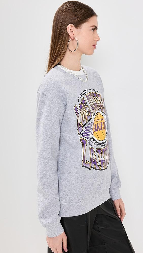 Junk Food Lakers Crew Sweatshirt | Shopbop Product Image