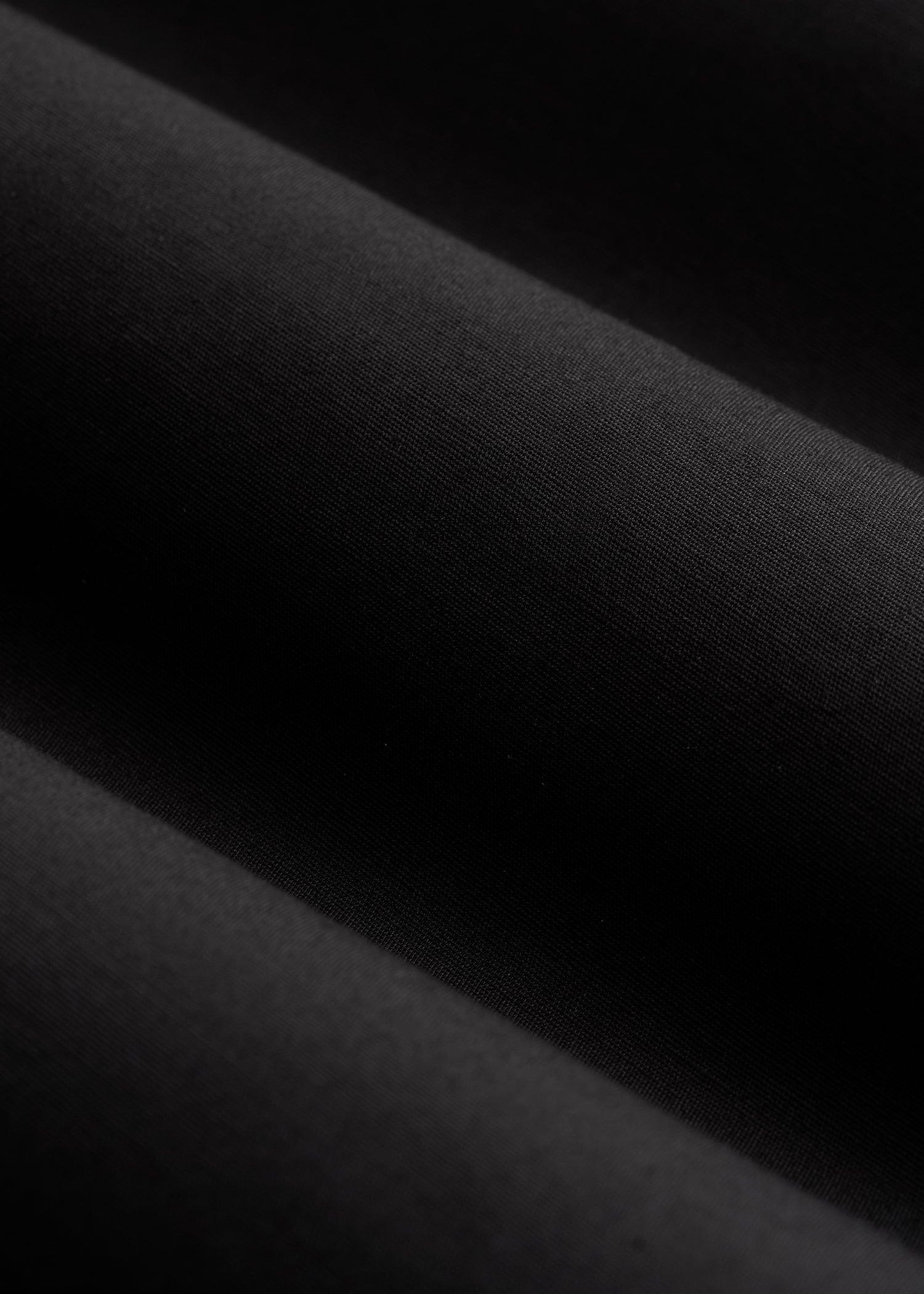 Oskar Button-Up Dress Shirt for Tall Men in Black Male Product Image