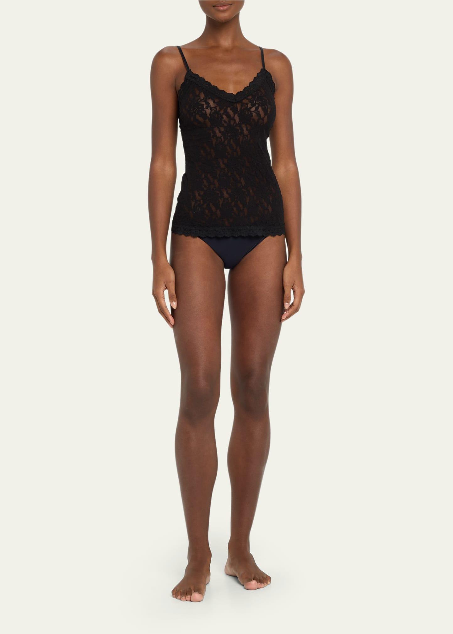 Hanky Panky Signature Lace V Front Cami Black XS Product Image