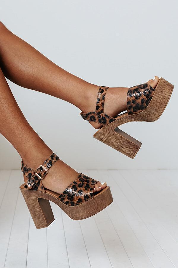 The Tyra Leopard Heel Product Image