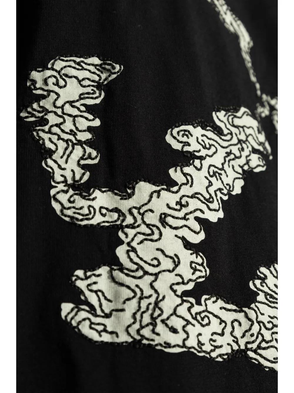 logo-print cotton T-shirt Product Image