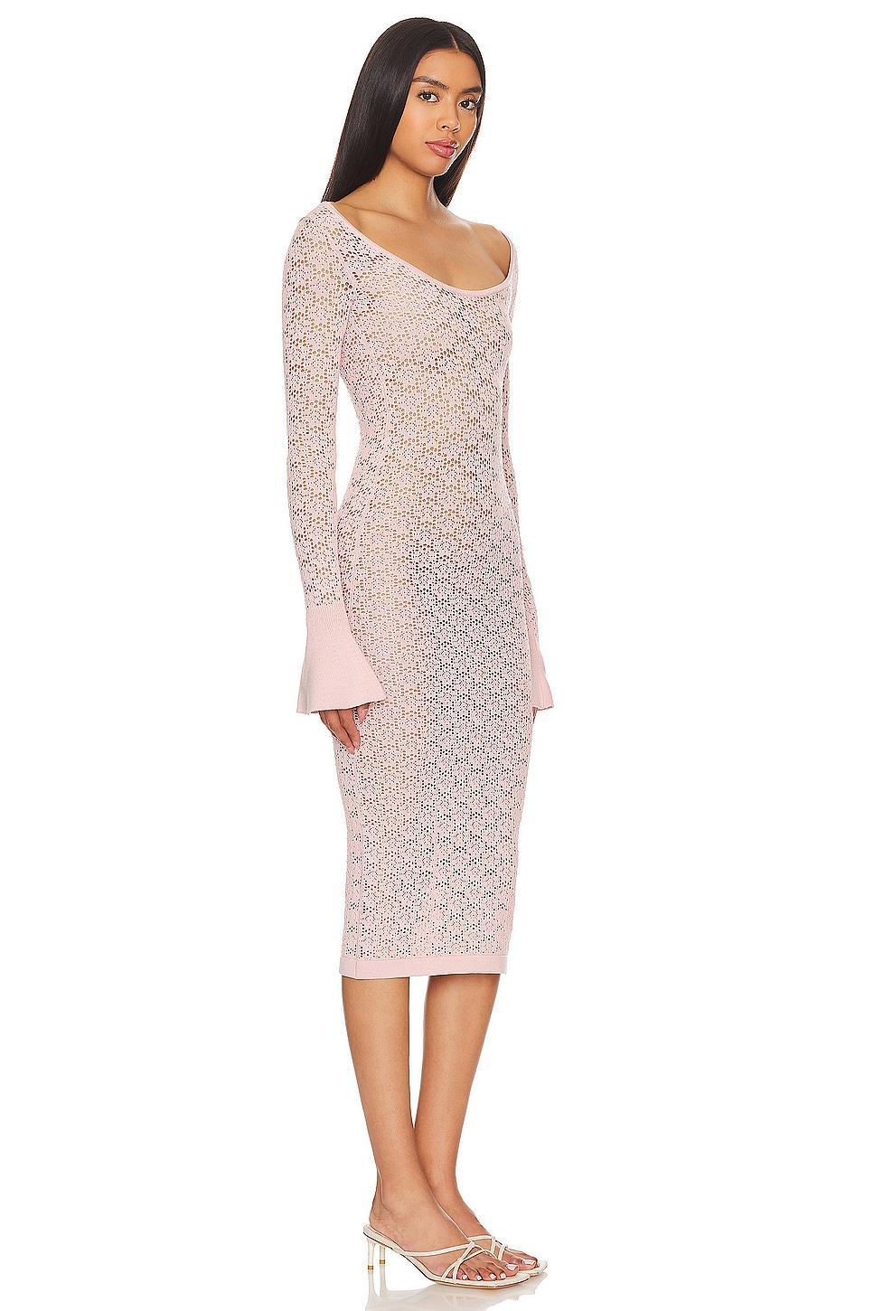 Netia Long Sleeve Midi Dress Tularosa Product Image