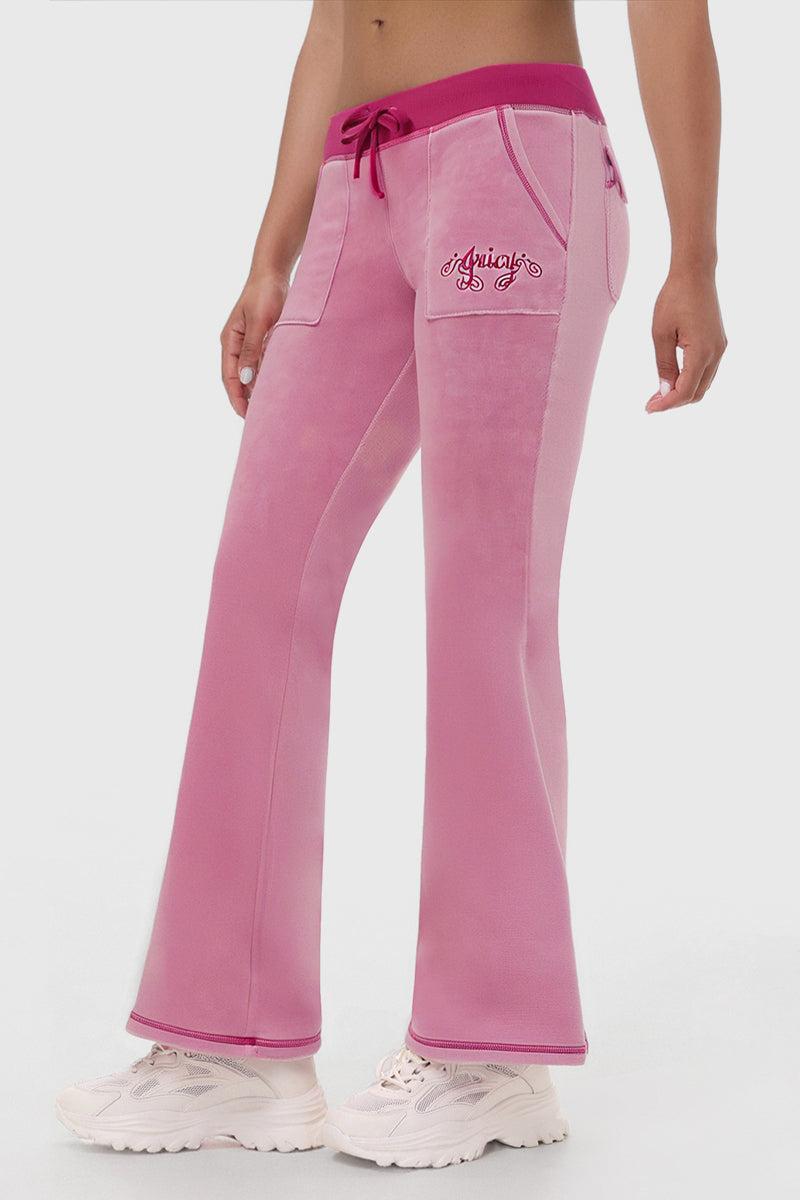Sweetheart Cotton Velour Track Pants Product Image