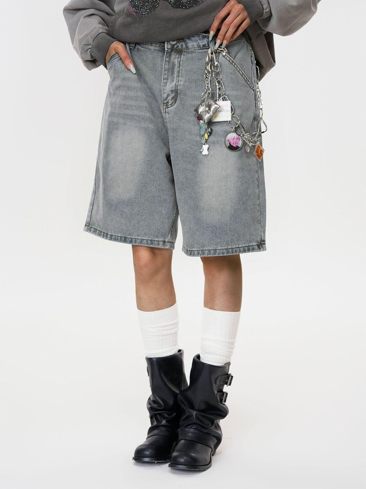 Aelfric Eden Washed Wrinkle Jorts Product Image