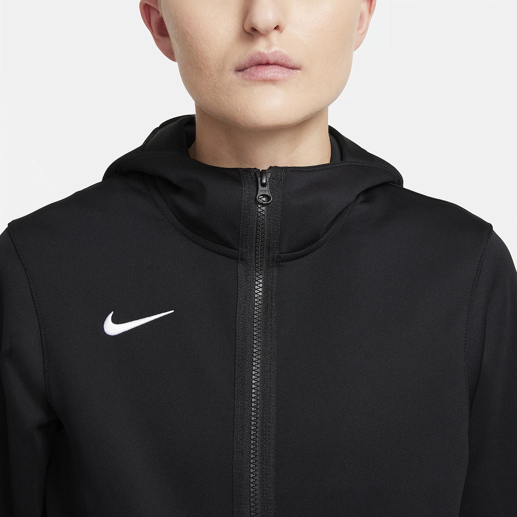 Nike Womens Dri-FIT Showtime Full-Zip Basketball Hoodie | DC2504-010 Product Image