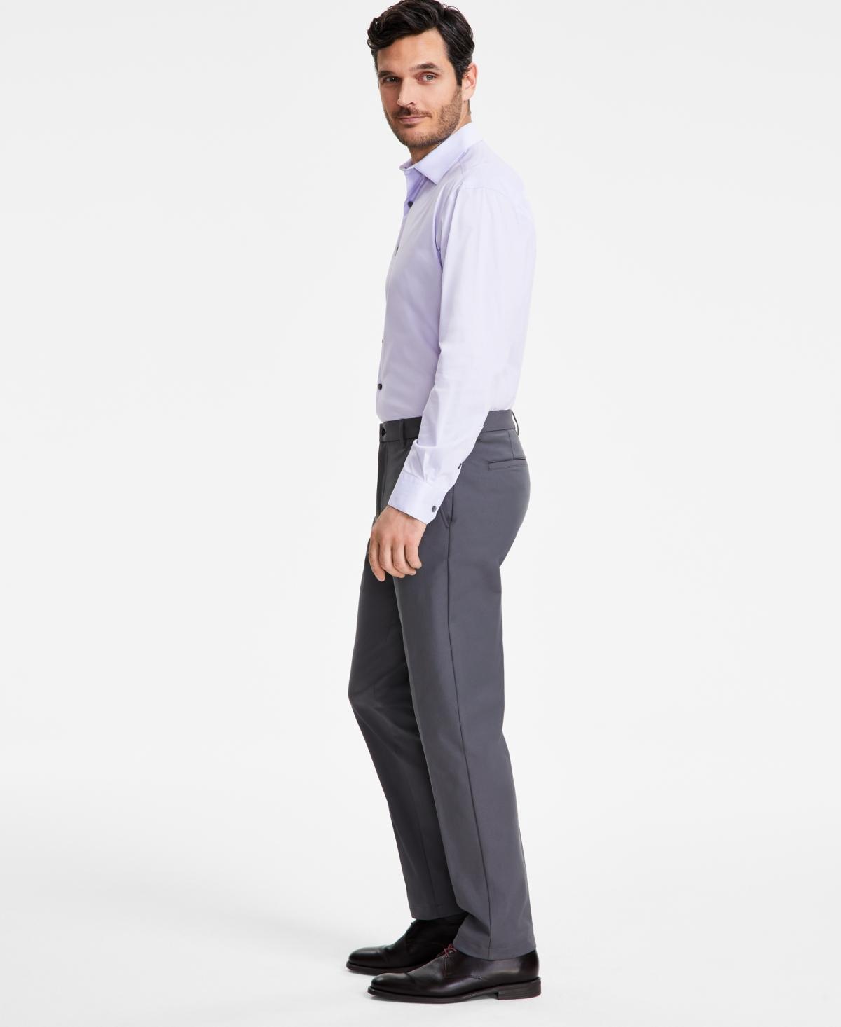 Michael Kors Mens Classic Fit Cotton Stretch Performance Pants Product Image