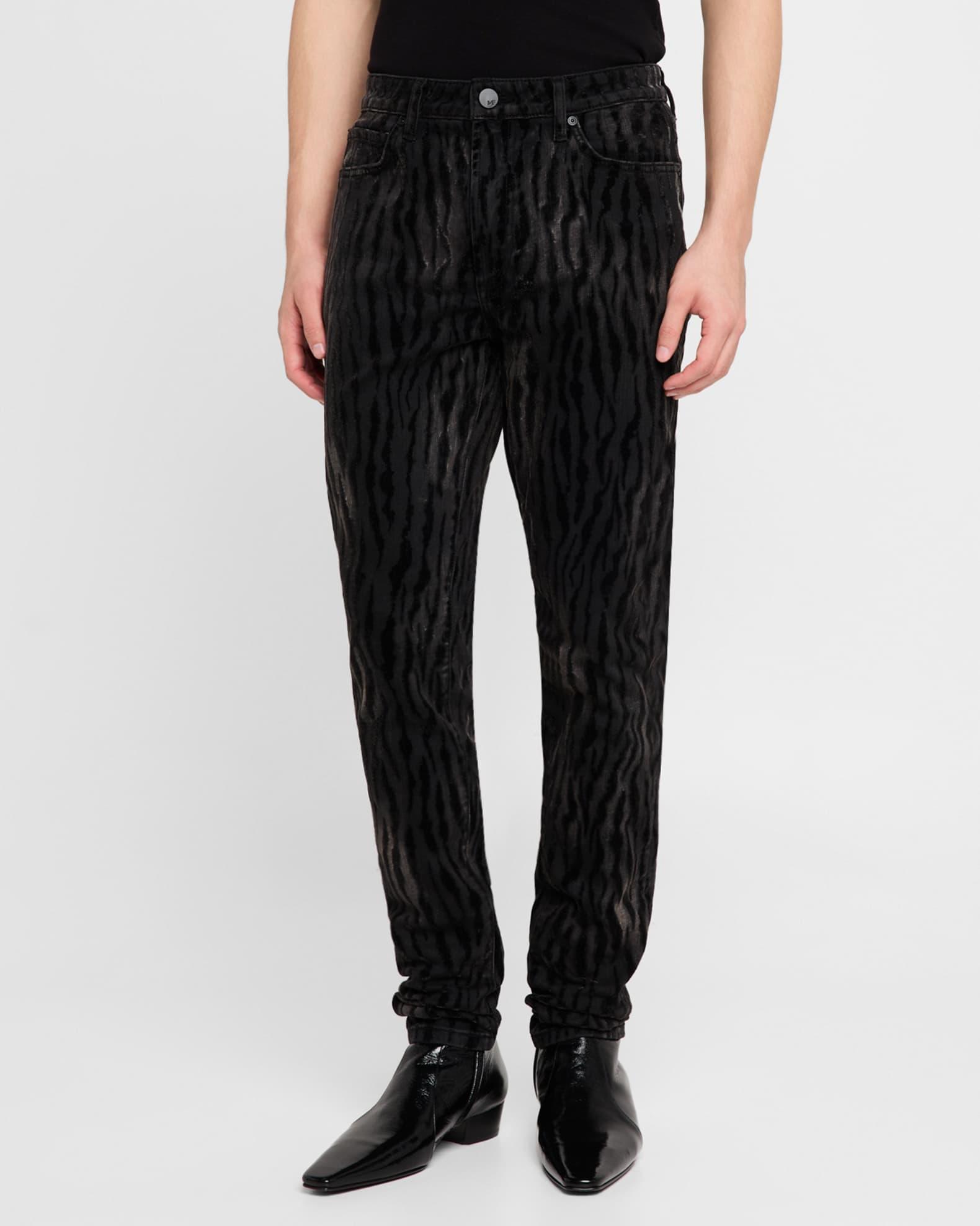 Men's Greyson Tiger Skinny Jeans Product Image