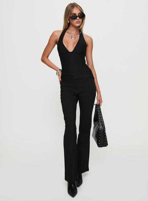 Heartbound Halter Top Black Product Image