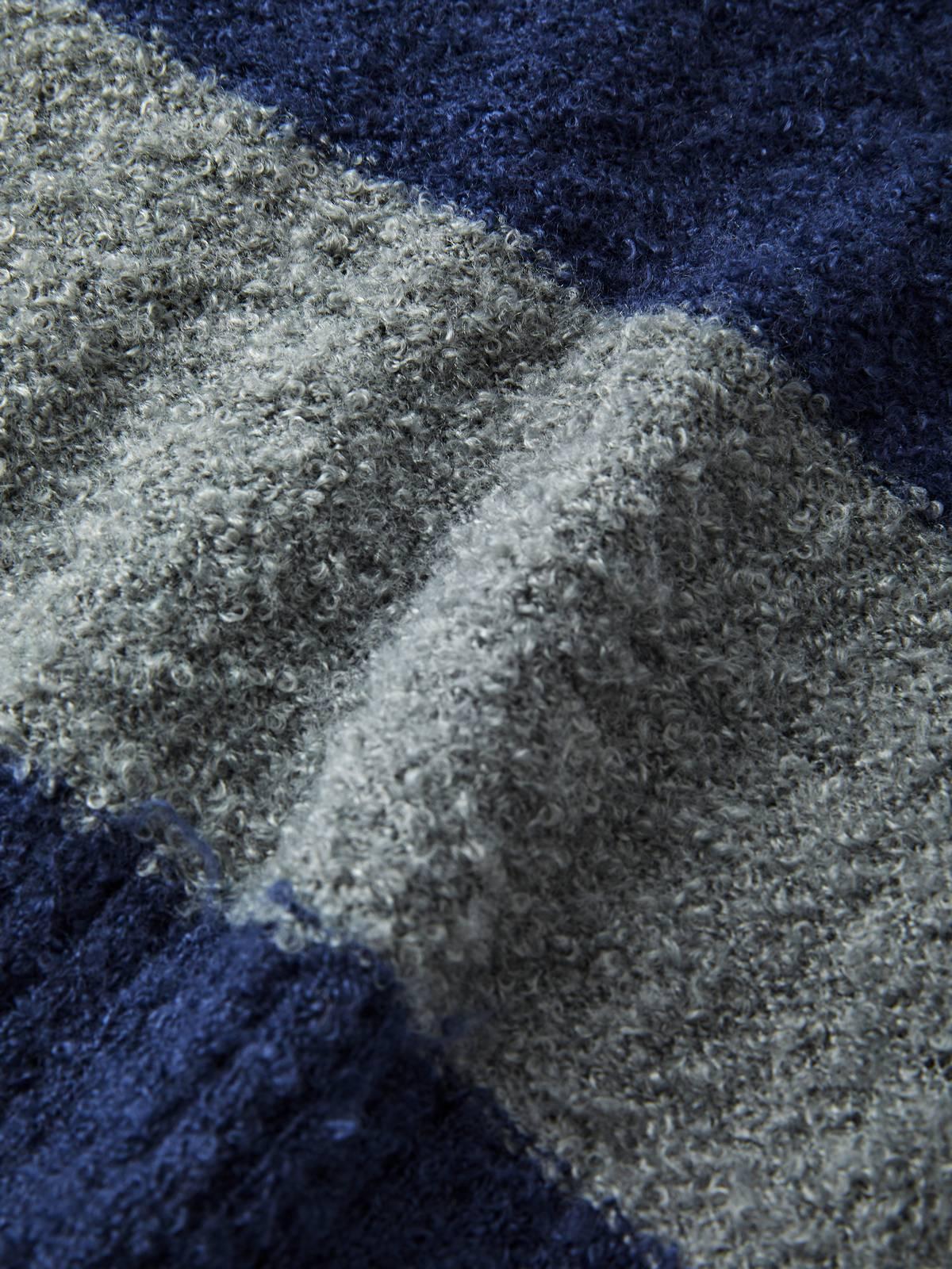 Oversized Stripe Pullover Sweater Product Image