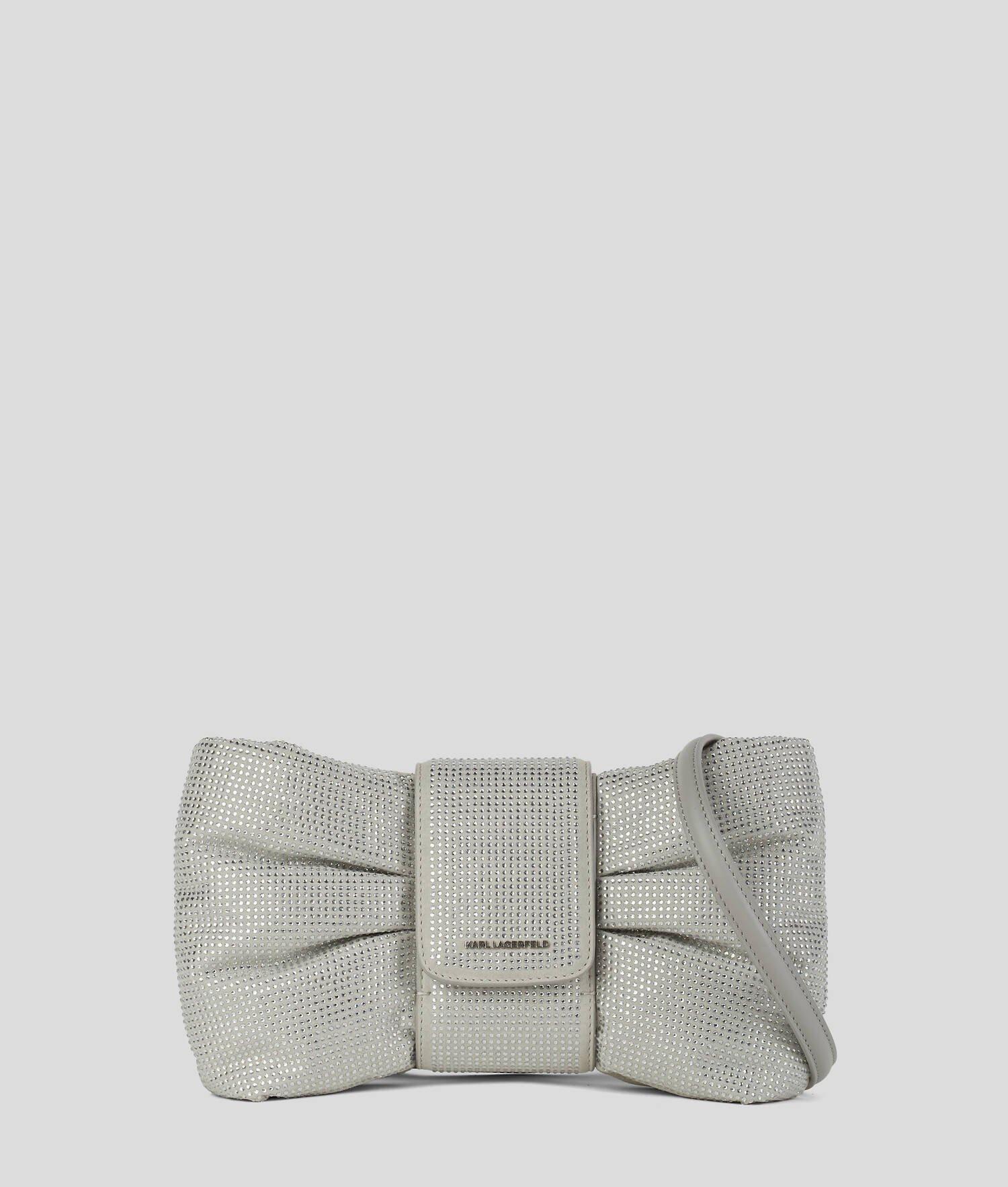 KARL STUDIO RHINESTONE BOW CROSSBODY Product Image