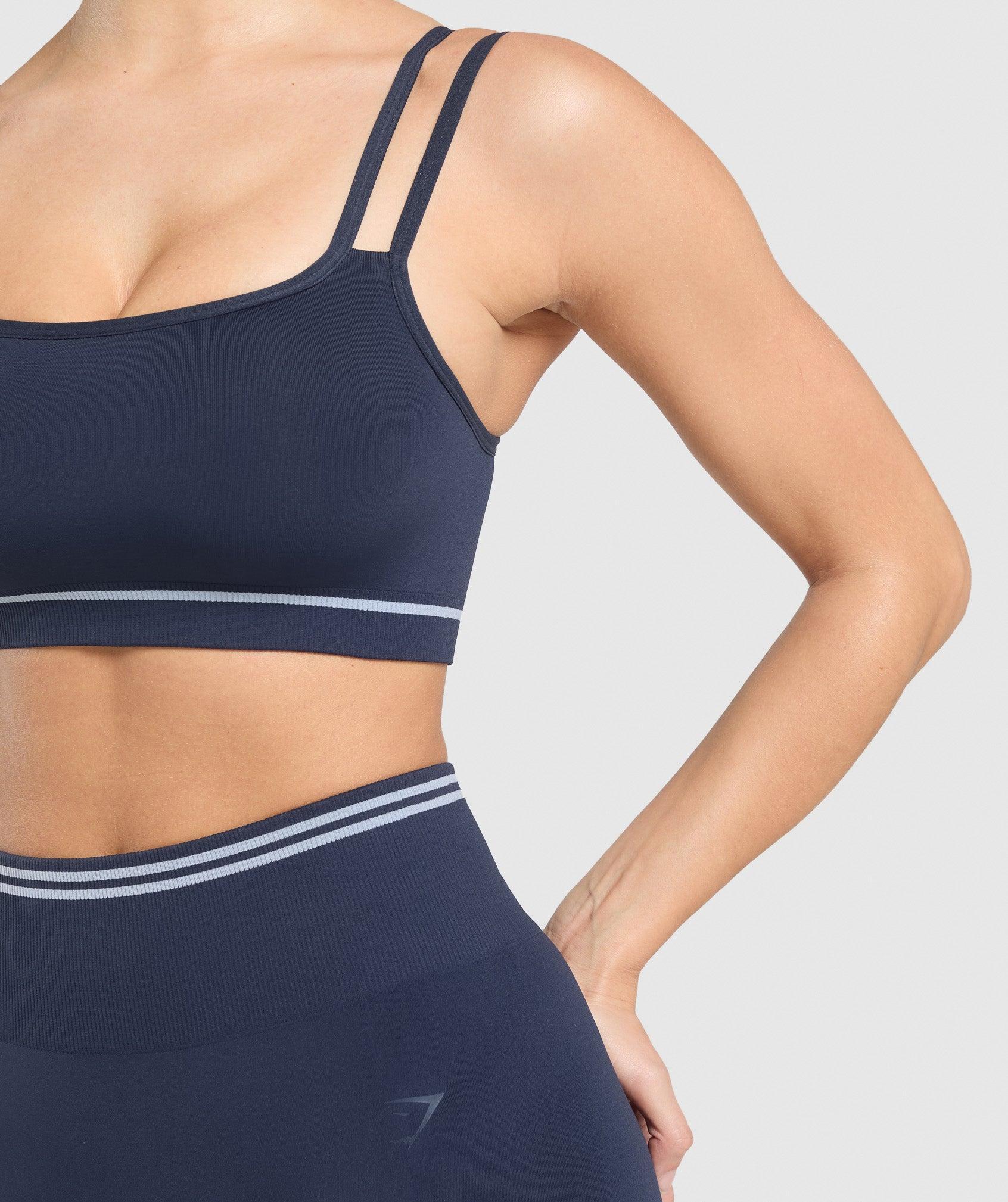Contrast Seamless Sports Bra Product Image