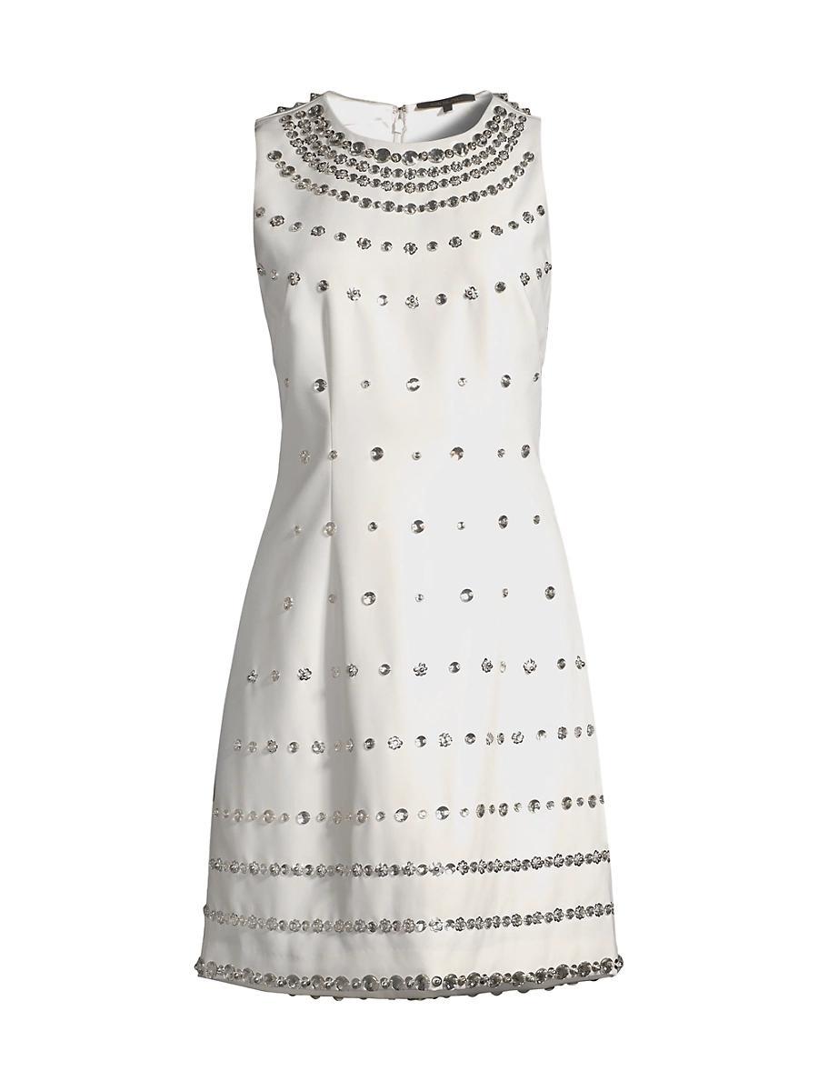 Womens Eliana Crystal-Embellished Minidress Product Image