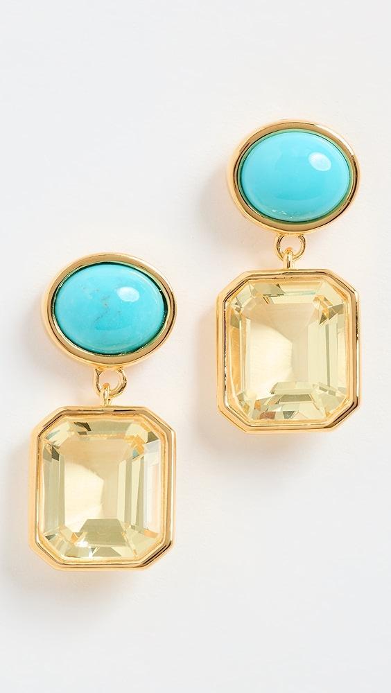 Lizzie Fortunato Mini Lush Earrings In Lemon | Shopbop Product Image