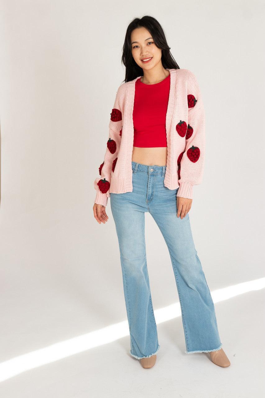 3D Applique Cardigan Product Image