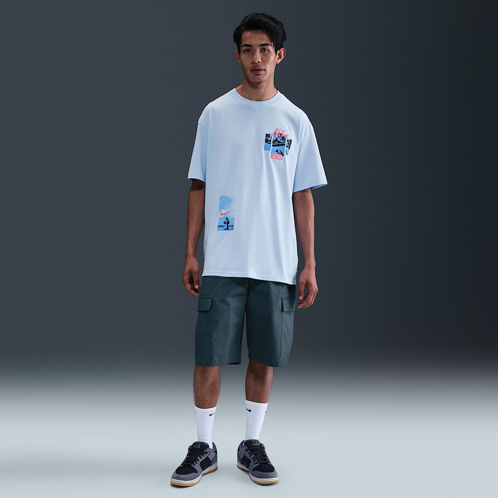 Mens Nike SB Max90 Skate T-Shirt | HV1304-441 Product Image