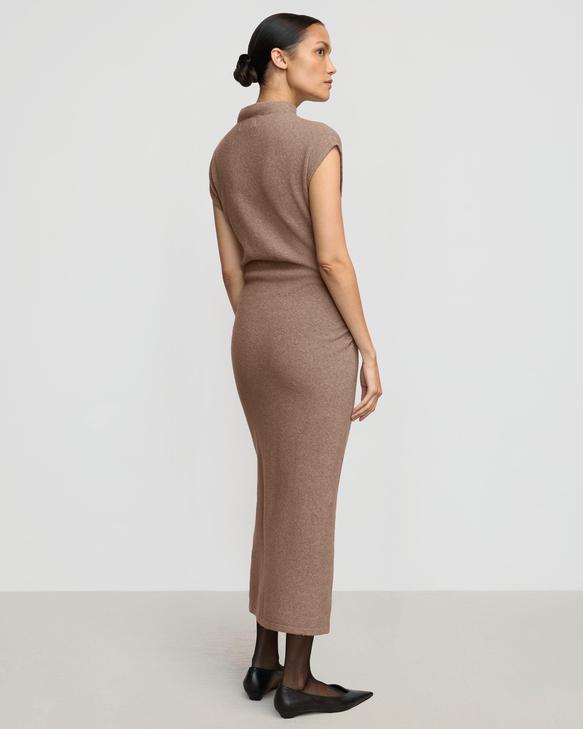 Caspia Mock-Neck Sweater Dress Product Image