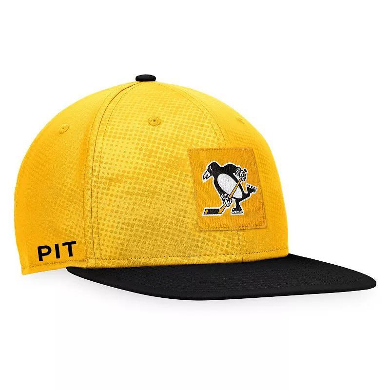 Mens Fanatics Branded /Black Pittsburgh Penguins Authentic Pro Alternate Logo Snapback Hat Product Image