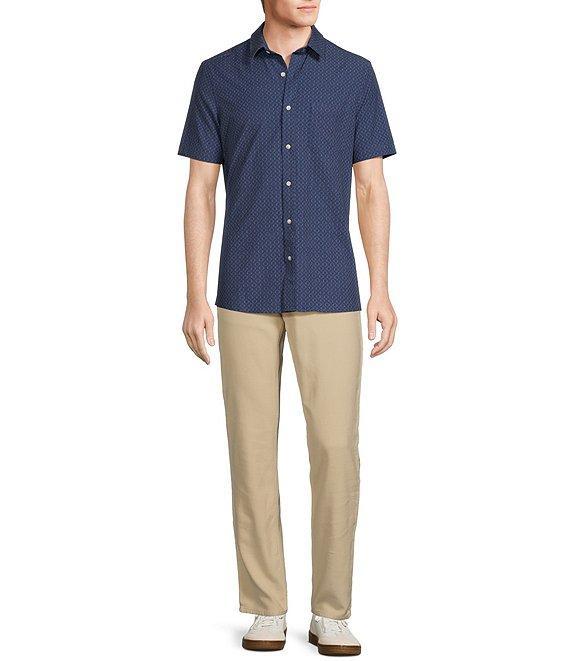 Rowm Rec + Relax Short Sleeve Performance Circle Print Shirt Product Image