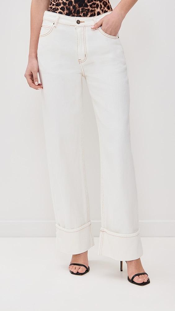 Lioness Top Model Cuffed Jeans | Shopbop Product Image