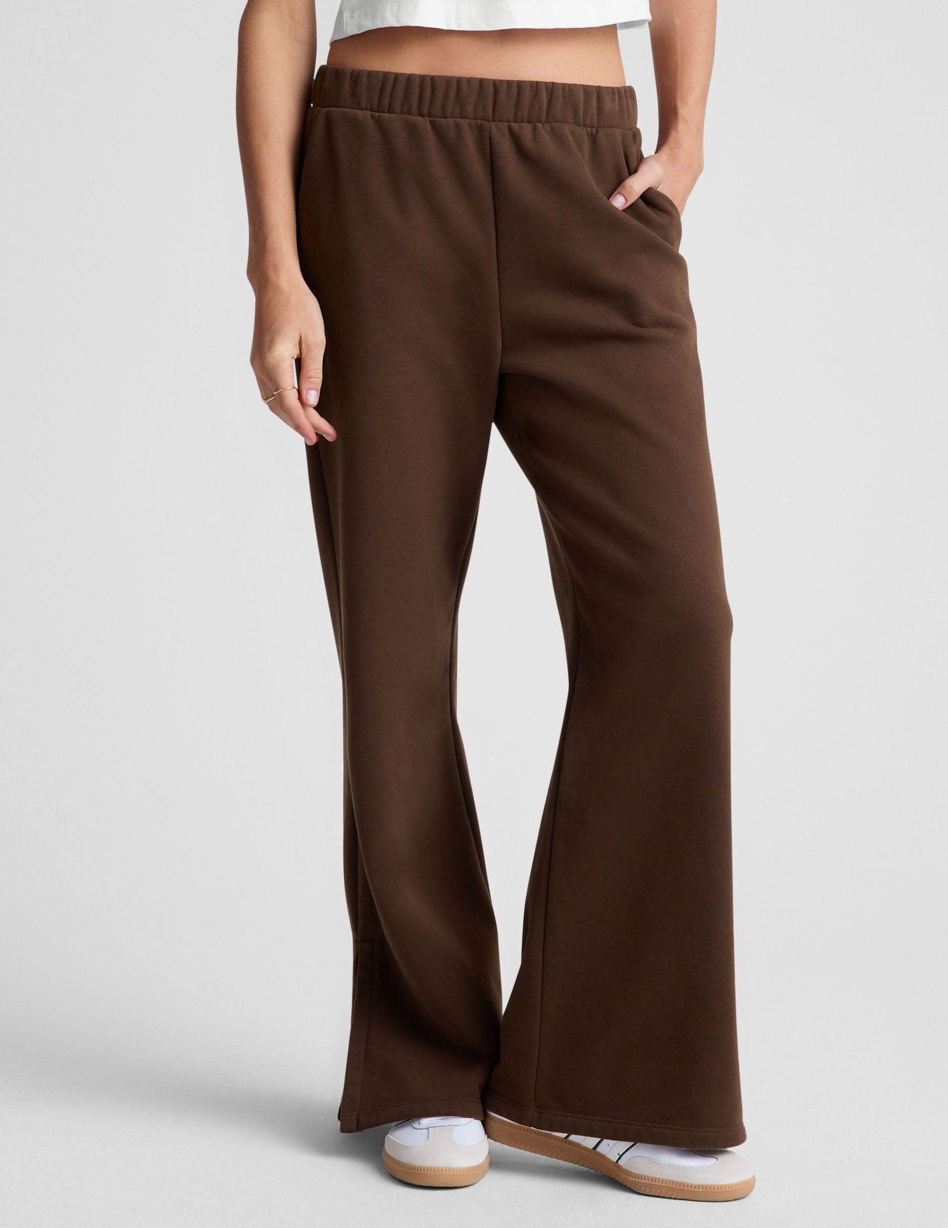 LuxeFleece Wide Leg Pant Product Image