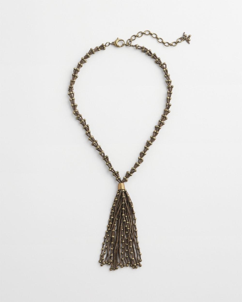 Tassel Pendant Necklace Product Image