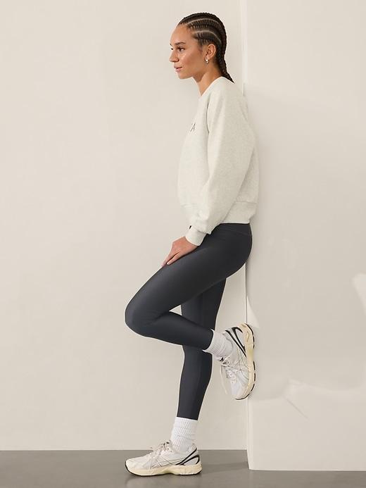 Athleta Embroidered Crew Sweatshirt Product Image