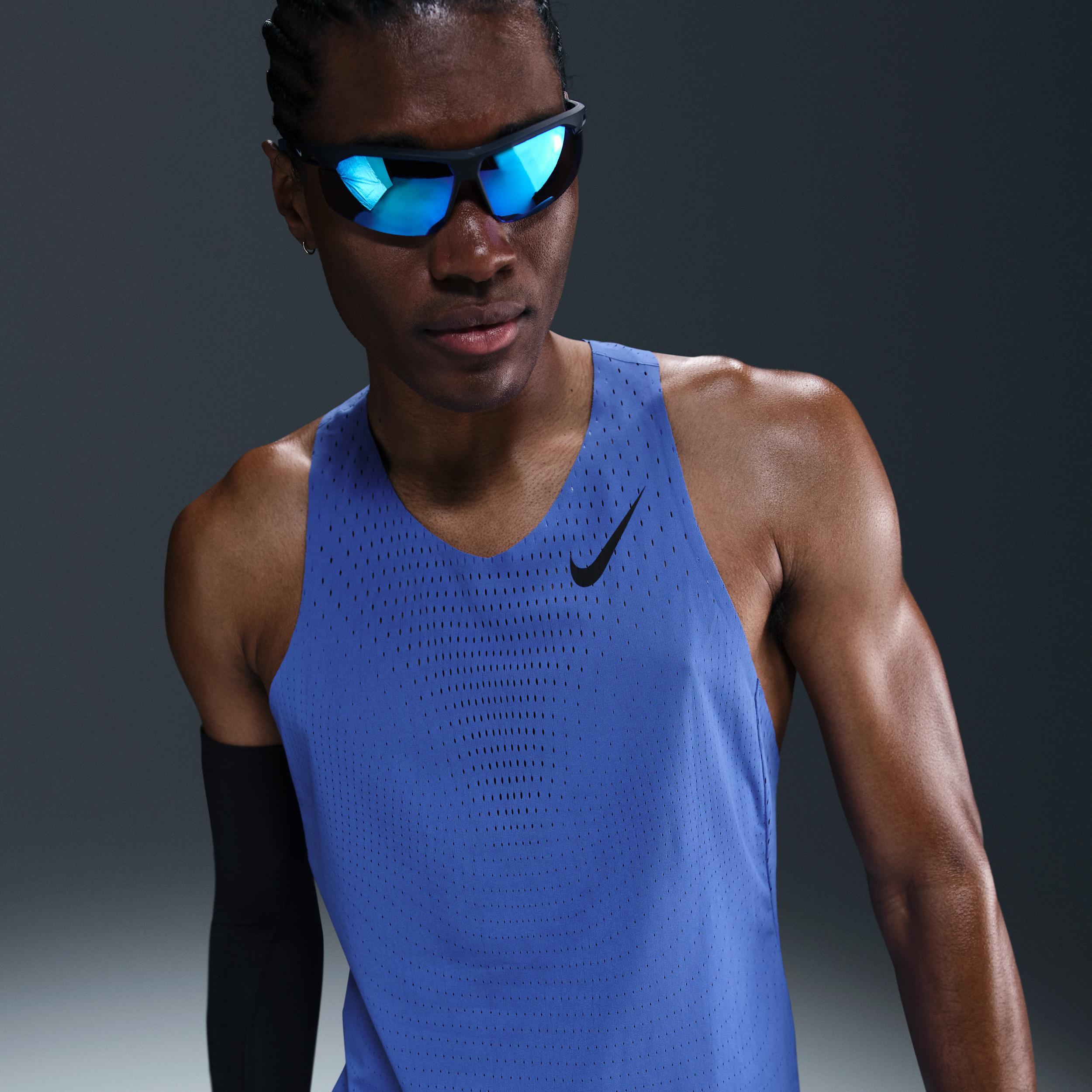 Nike Mens AeroSwift Dri-FIT ADV Running Singlet | FN4231-411 Product Image