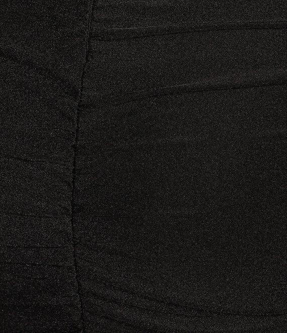 Midnight Doll Jersey Satin Knit Spaghetti Strap Dress Product Image