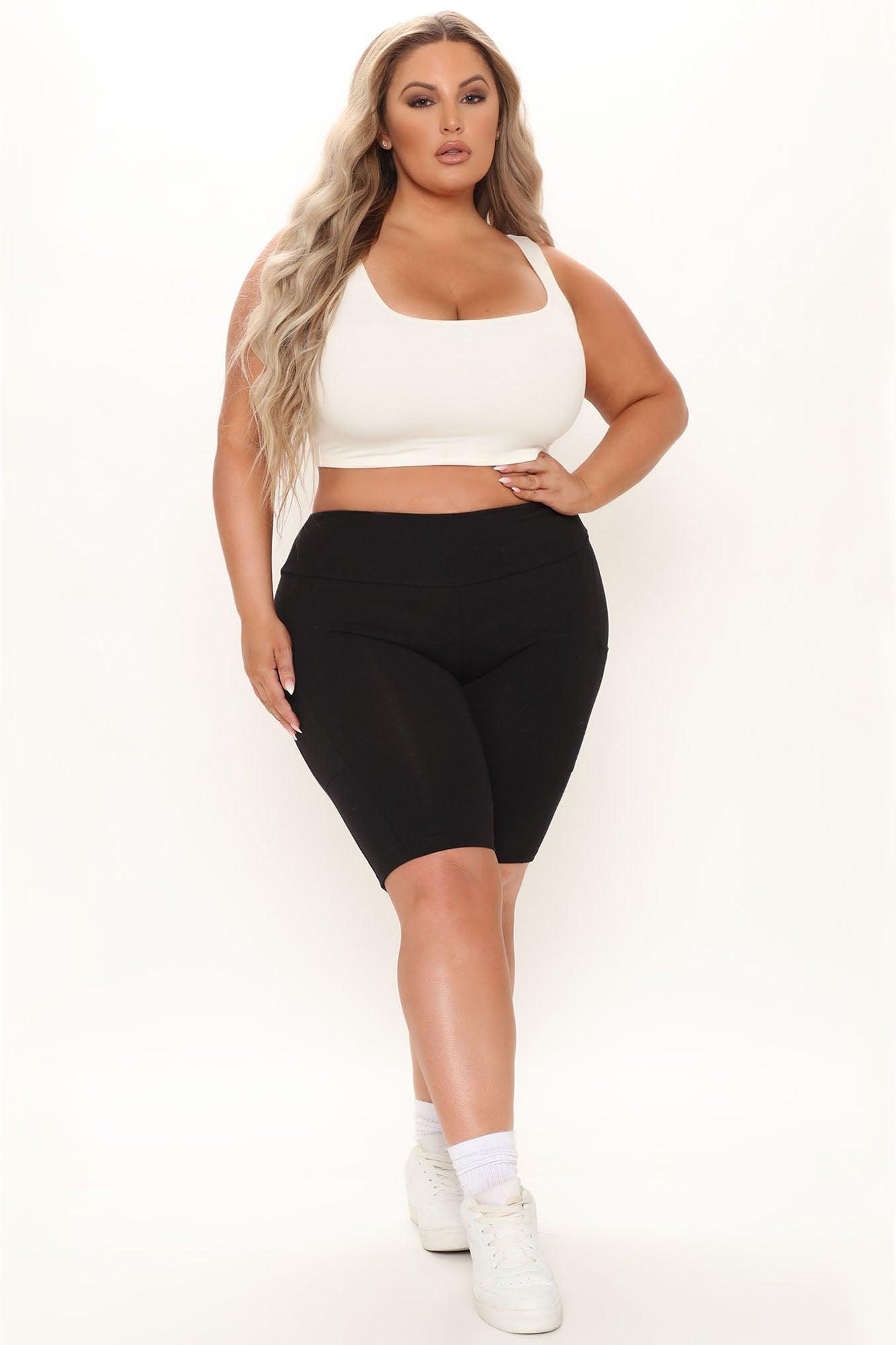 Keeping Up Biker Short - Black Product Image