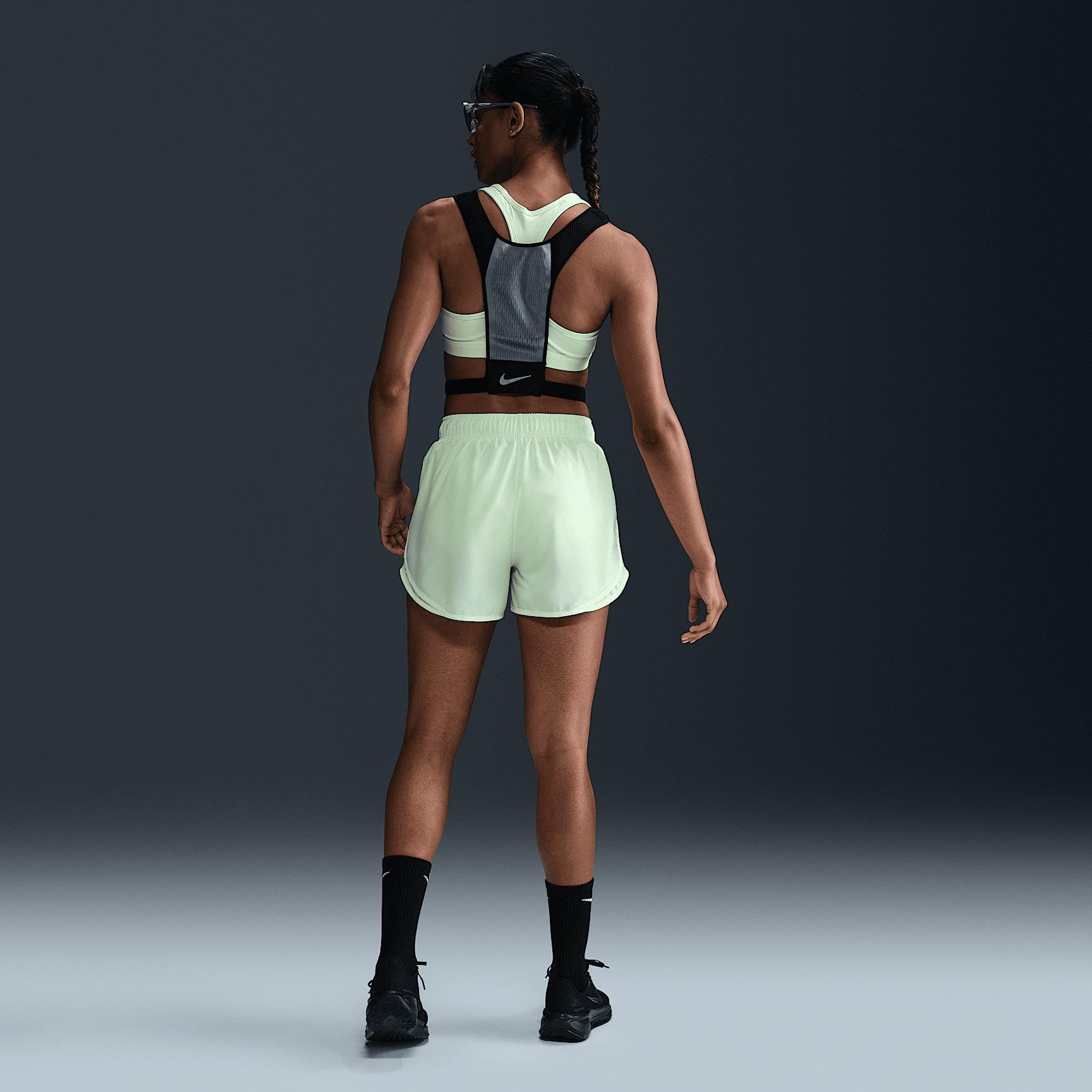 Nike Womens Tempo Dri-FIT Mid-Rise Brief-Lined Running Shorts | HM6096-675 Product Image