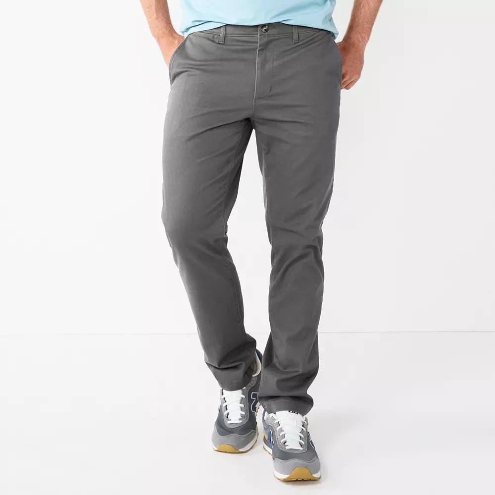 Men's Sonoma Goods For Life® Flexwear Slim-Fit Chinos, Size: 40X29, Rock Wall Product Image